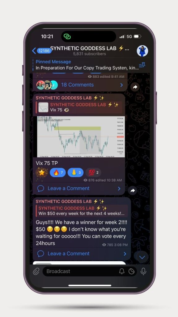 synthetic telegram